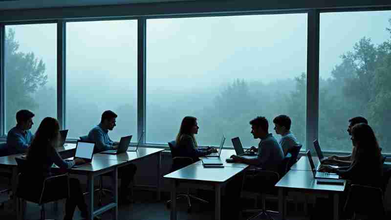 Colleton County Schools Navigate Power Outage with E-Learning Day, Concept art for illustrative purpose, tags: auf - Monok